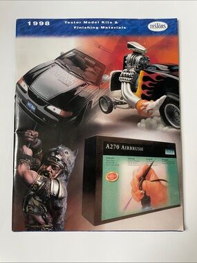 1998 Model Kits & Finishing Materials Catalog